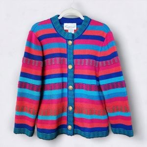 Vintage 1964-1973 Castlebrook Cardigan Sweater Jacket Size 8